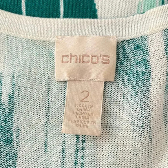 Chico’s Cool-Print Essential Tank Size 2 Large US 12 - Picture 7 of 8